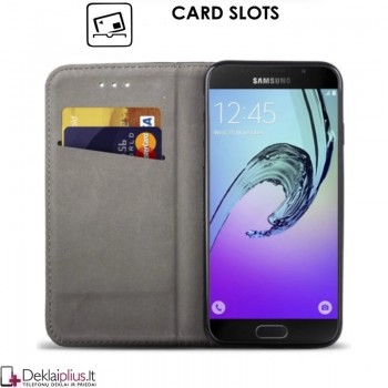 Telone atverčiamas dėklas - juodas (Samsung A5 (2016) Telone atverčiamas dėklas - juodas (Samsung A5 (2016)